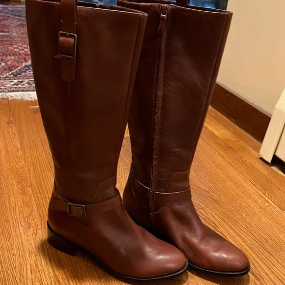 Cole Haan | Shoes | Cole Haan Brown 12 Heel Buckle Tall  display picture 3